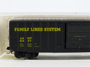 N Scale Kadee Micro-Trains MTL 25200 A&WP Family Lines System 50' Box Car #51427
