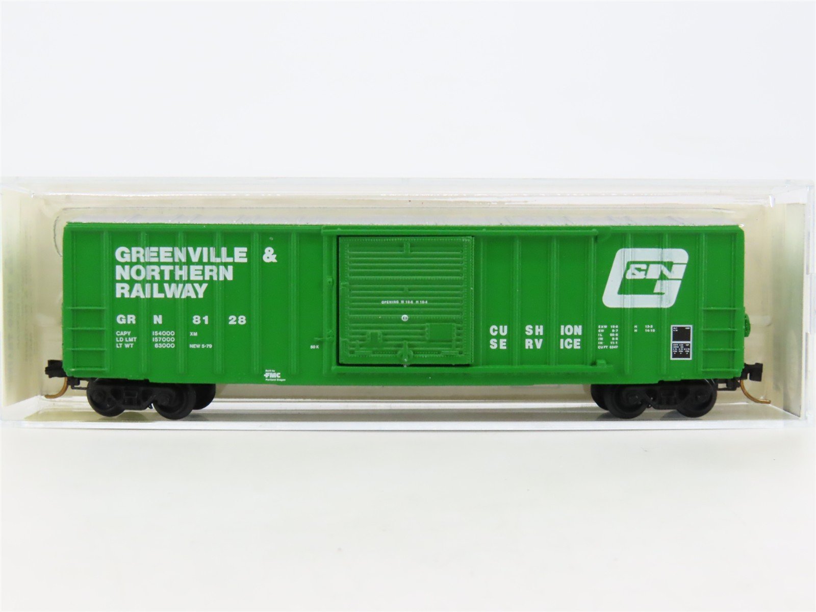 N Scale Kadee Micro-Trains MTL 25210 GRN Greenville & Northern 50' Box Car #8128