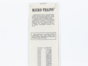 N Scale Kadee Micro-Trains MTL 25210 GRN Greenville & Northern 50' Box Car #8128