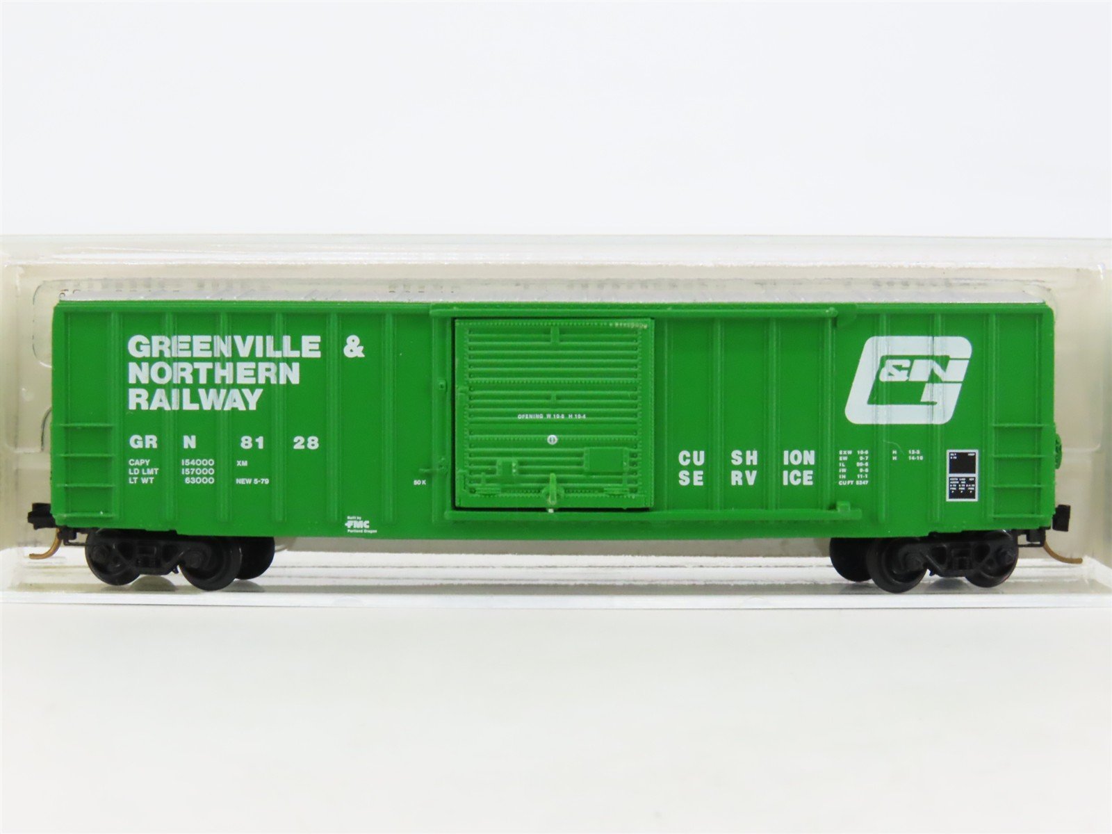 N Scale Kadee Micro-Trains MTL 25210 GRN Greenville & Northern 50' Box Car #8128