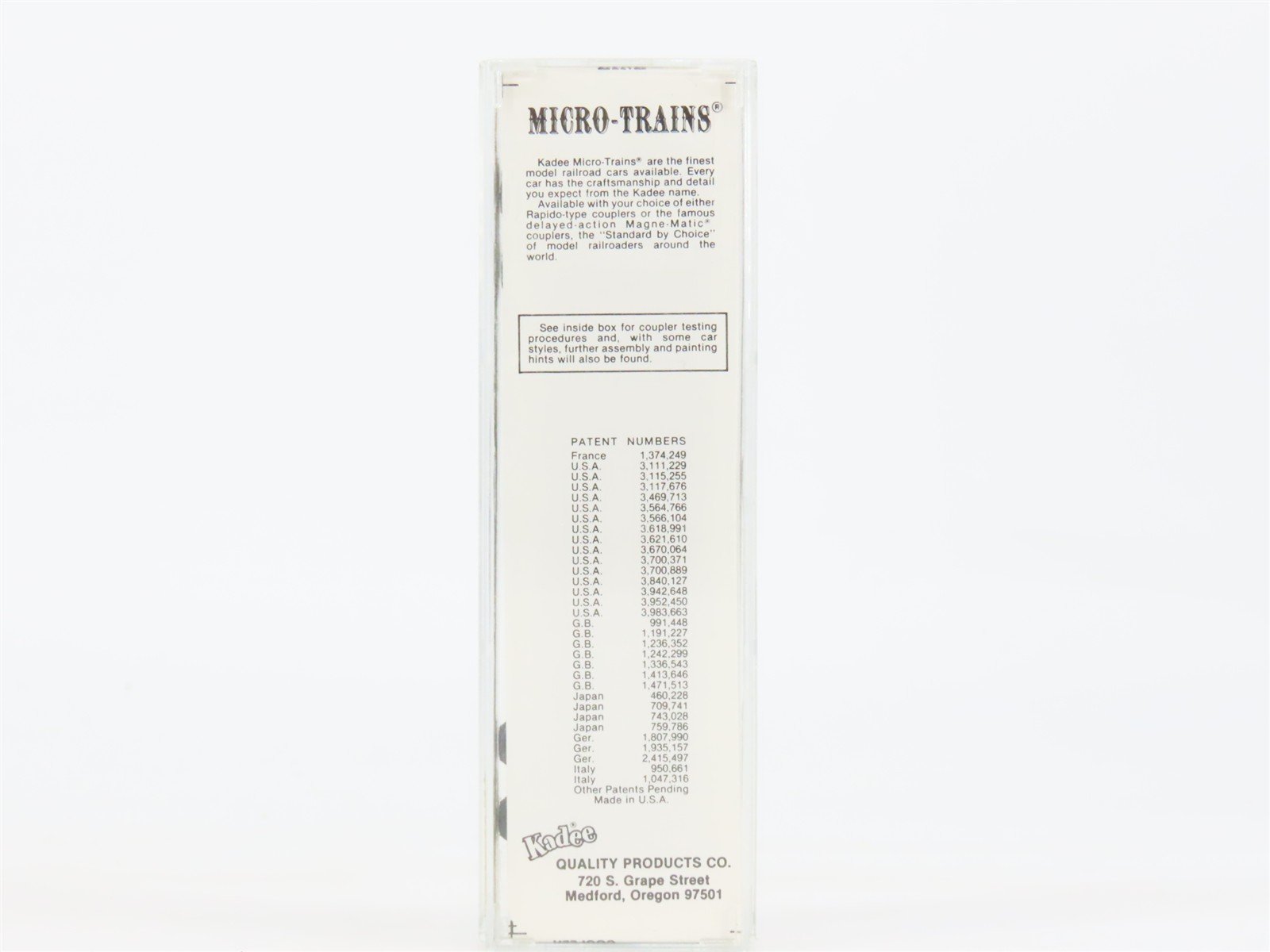 N Scale Kadee Micro-Trains MTL 25210 GRN Greenville & Northern 50' Box Car #8128