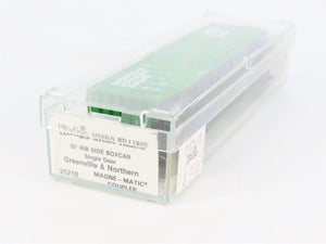 N Scale Kadee Micro-Trains MTL 25210 GRN Greenville & Northern 50' Box Car #8128