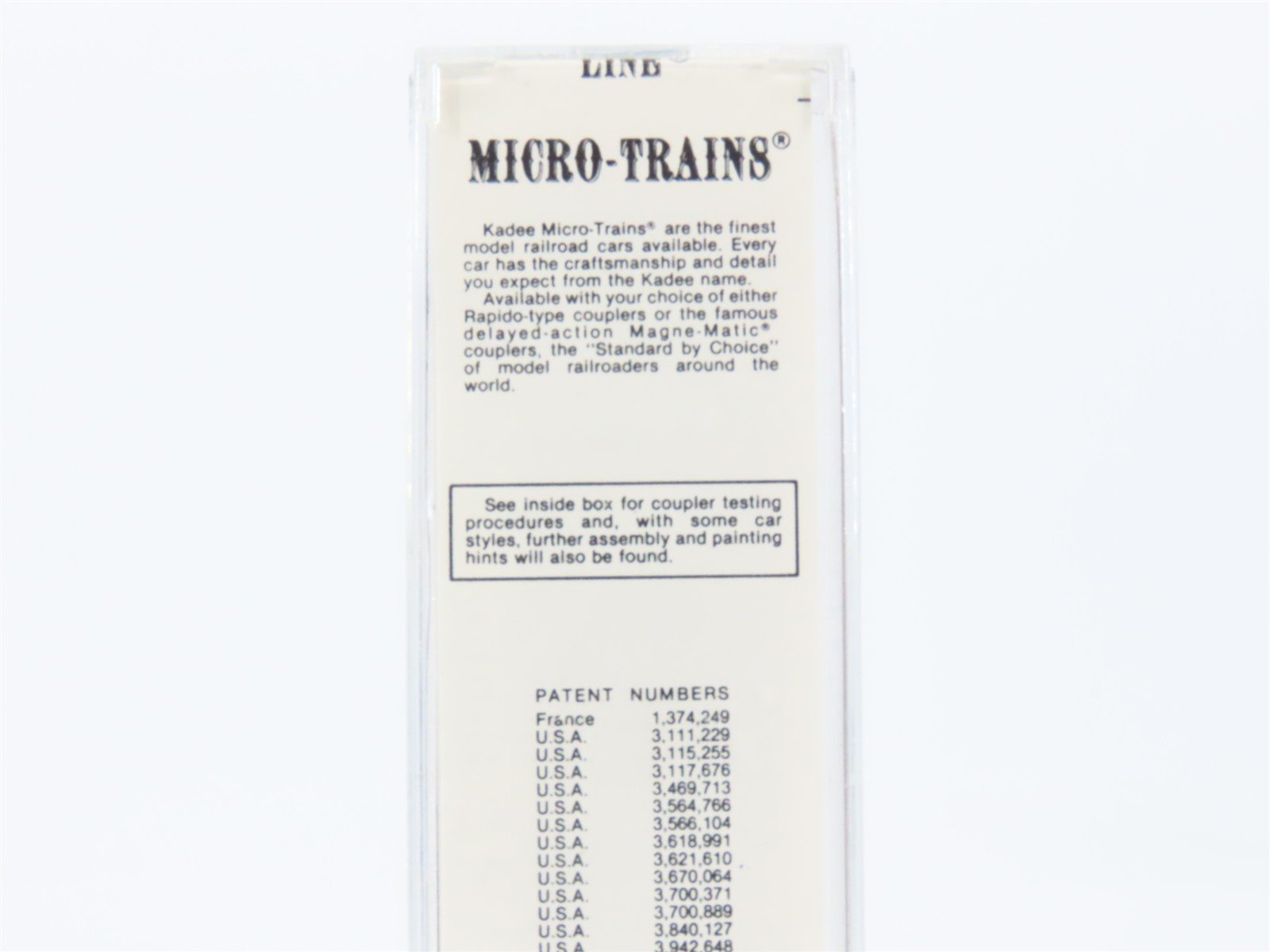 N Scale Kadee Micro-Trains MTL 25220 VTR Vermont Railway SSI 50' Box Car #4019