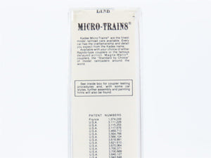 N Scale Kadee Micro-Trains MTL 25220 VTR Vermont Railway SSI 50' Box Car #4019