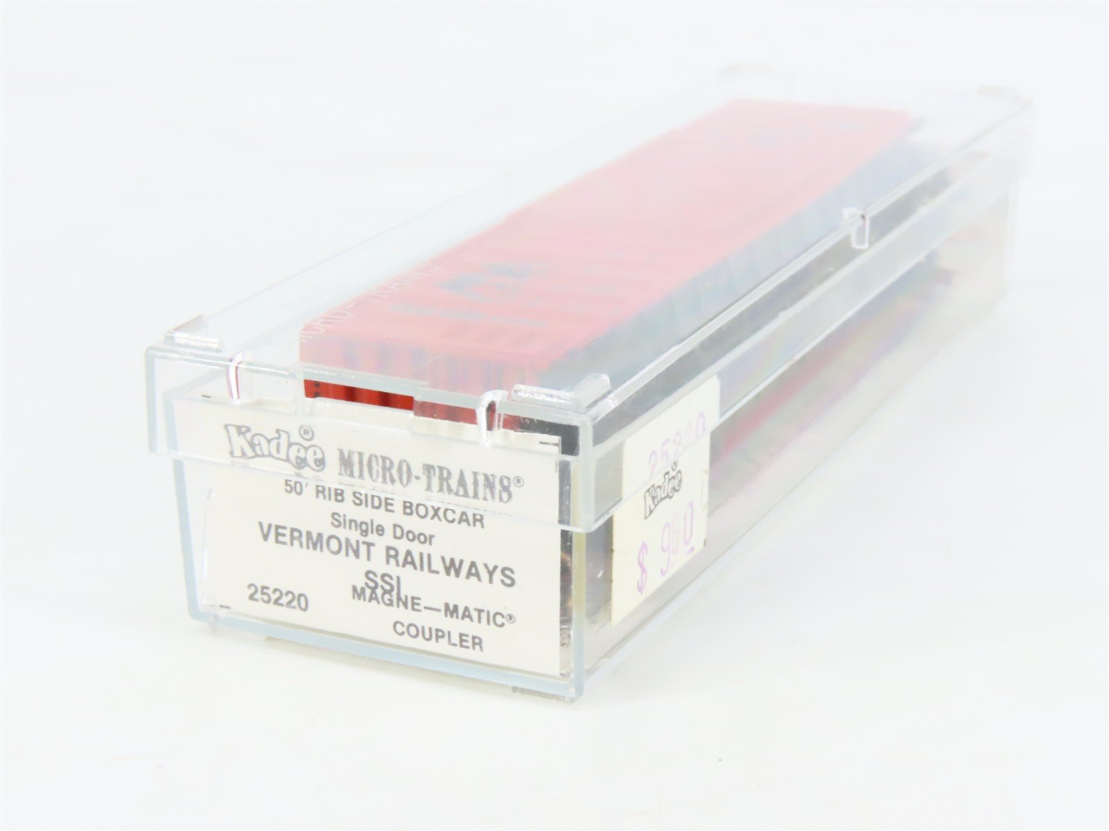 N Scale Kadee Micro-Trains MTL 25220 VTR Vermont Railway SSI 50' Box Car #4019