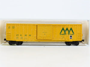 N Kadee Micro-Trains MTL 25250 VTR Vermont Railway 50' Box Car #3502 - Custom