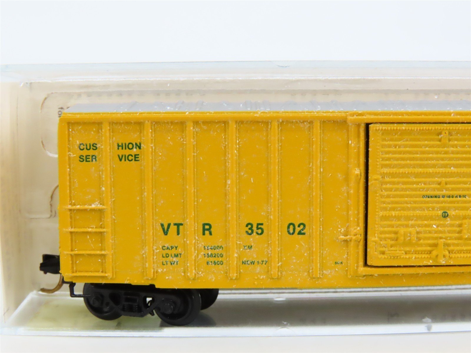 N Kadee Micro-Trains MTL 25250 VTR Vermont Railway 50' Box Car #3502 - Custom