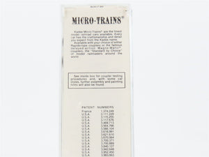 N Kadee Micro-Trains MTL 25250 VTR Vermont Railway 50' Box Car #3502 - Custom