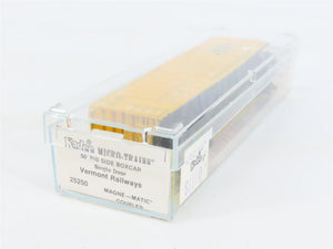 N Kadee Micro-Trains MTL 25250 VTR Vermont Railway 50' Box Car #3502 - Custom