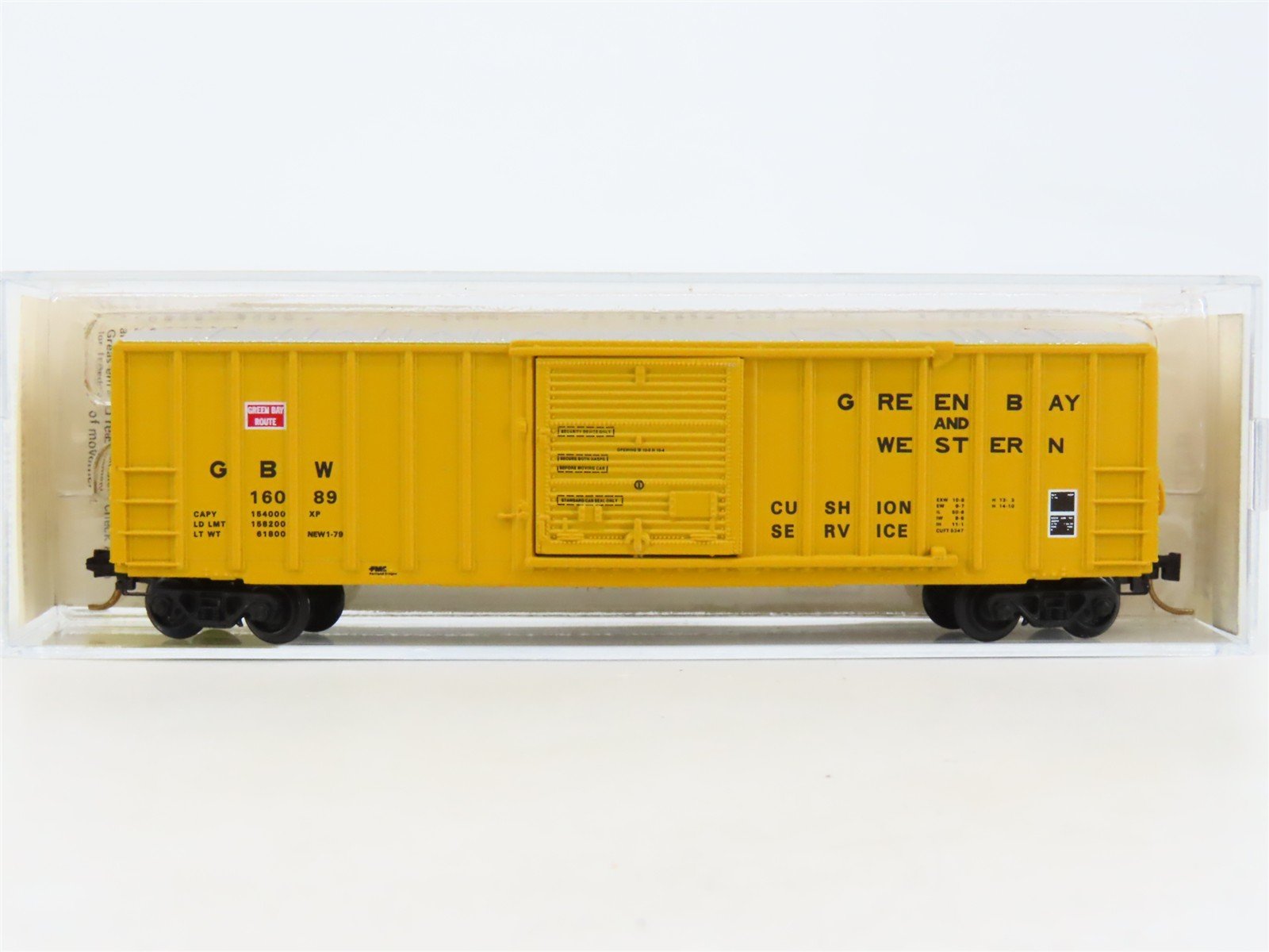 N Scale Kadee Micro-Trains MTL 25230 GBW Green Bay Route 50' Box Car #16089