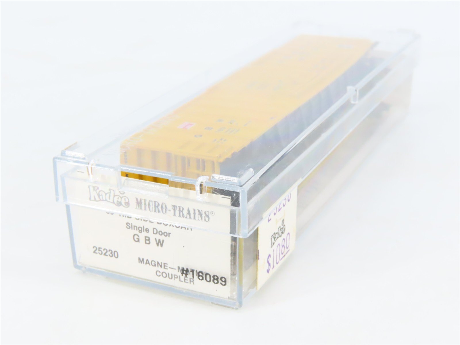 N Scale Kadee Micro-Trains MTL 25230 GBW Green Bay Route 50' Box Car #16089