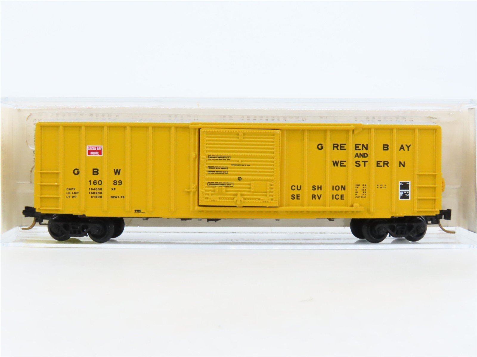 N Scale Kadee Micro-Trains MTL 25230 GBW Green Bay Route 50' Box Car #16089