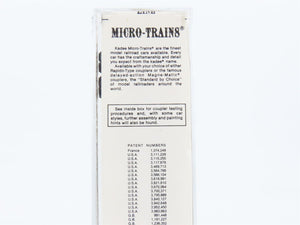 N Scale Kadee Micro-Trains MTL 25230 GBW Green Bay Route 50' Box Car #16089