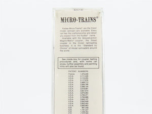 N Kadee Micro-Trains MTL 20760 SP Southern Pacific Overnights 40' Boxcar #163058