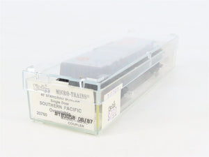 N Kadee Micro-Trains MTL 20760 SP Southern Pacific Overnights 40' Boxcar #163058