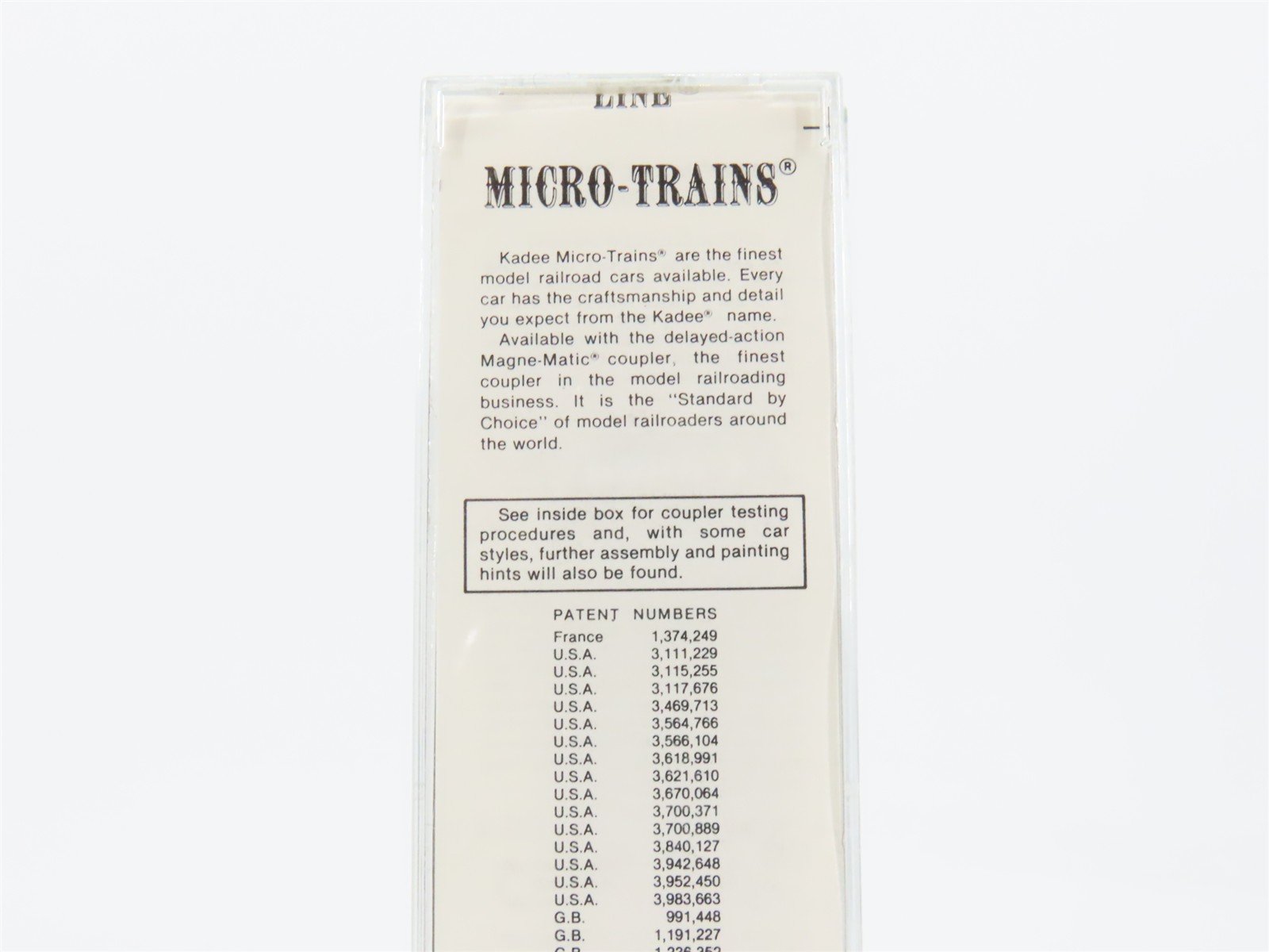 N Kadee Micro-Trains MTL 20760 SP Southern Pacific Overnights 40' Boxcar #163058