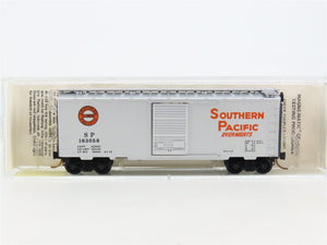 N Kadee Micro-Trains MTL 20760 SP Southern Pacific Overnights 40' Boxcar #163058