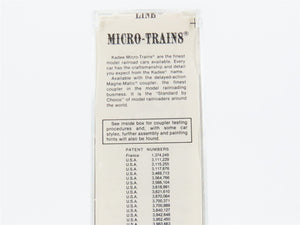 N Kadee Micro-Trains MTL 20760 SP Southern Pacific Overnights 40' Boxcar #163058