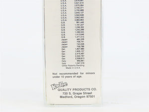 N Kadee Micro-Trains MTL 20760 SP Southern Pacific Overnights 40' Boxcar #163058