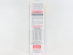 N Scale Micro-Trains MTL 20760 SP Southern Pacific Overnights 40' Boxcar #163324