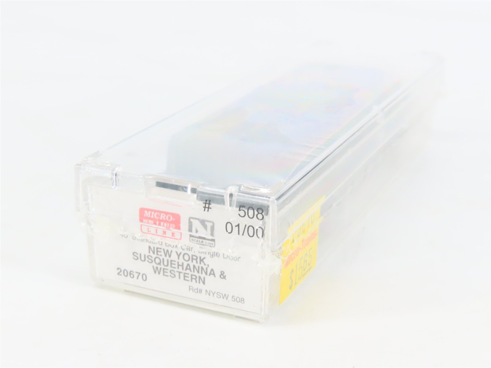 N Scale Micro-Trains MTL 20670 NYSW Susquehanna Susie Q 40' Box Car #508