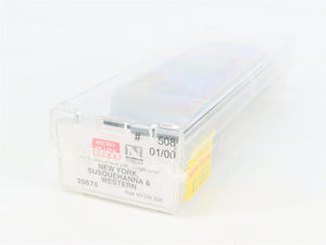 N Scale Micro-Trains MTL 20670 NYSW Susquehanna Susie Q 40' Box Car #508