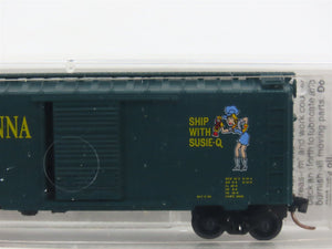 N Scale Micro-Trains MTL 20670 NYSW Susquehanna Susie Q 40' Box Car #508