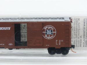N Scale Micro-Trains MTL 20700 RI Route Of The Rockets 40' Box Car #23220