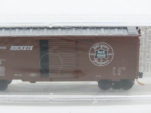 N Scale Micro-Trains MTL 20700 RI Route Of The Rockets 40' Box Car #23220