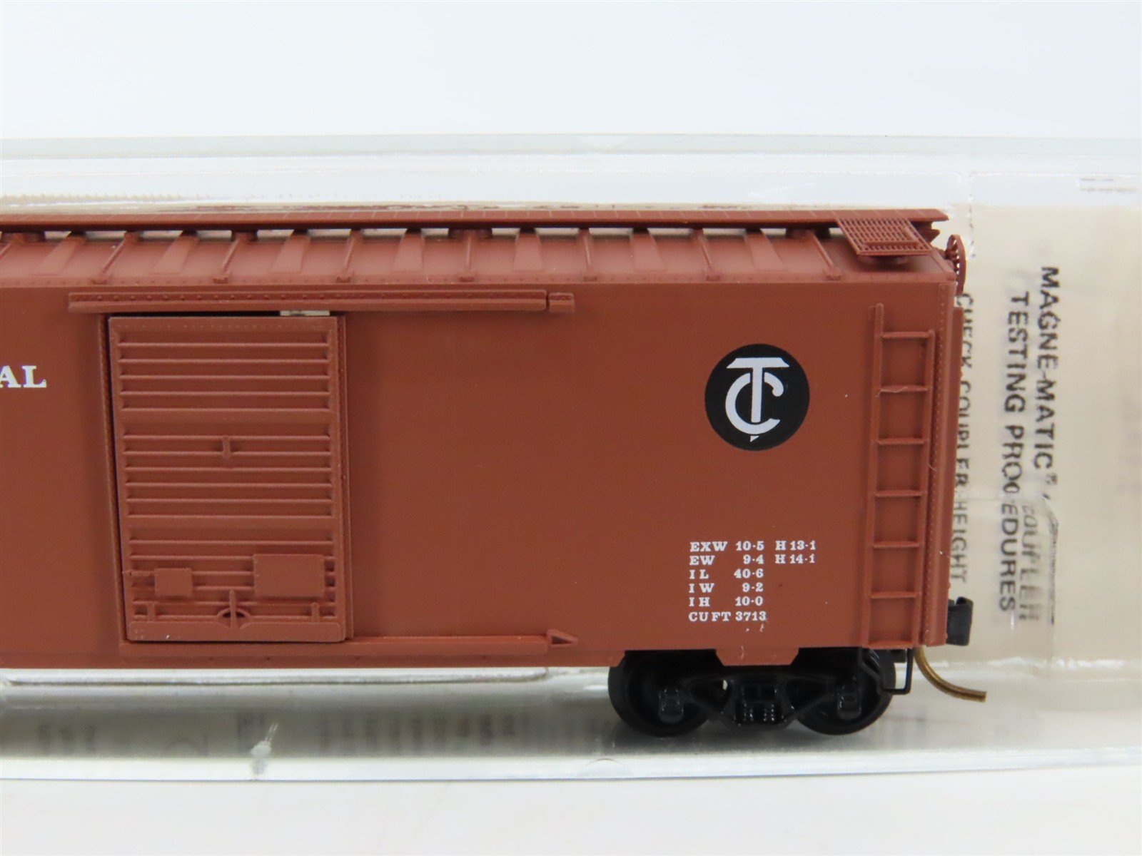 N Scale Kadee Micro-Trains MTL 20720 TC Tennessee Central 40' Box Car #7924