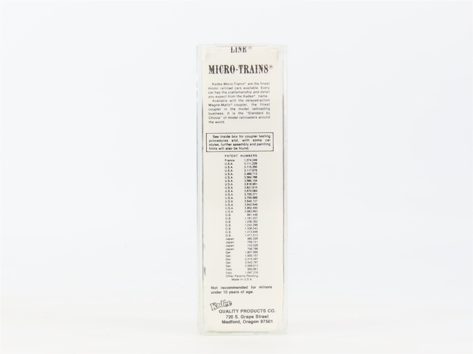 N Scale Kadee Micro-Trains MTL 20720 TC Tennessee Central 40' Box Car #7924