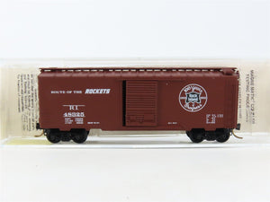 N Scale Kadee Micro-Trains MTL 20700 RI Route Of The Rockets 40' Box Car #48325