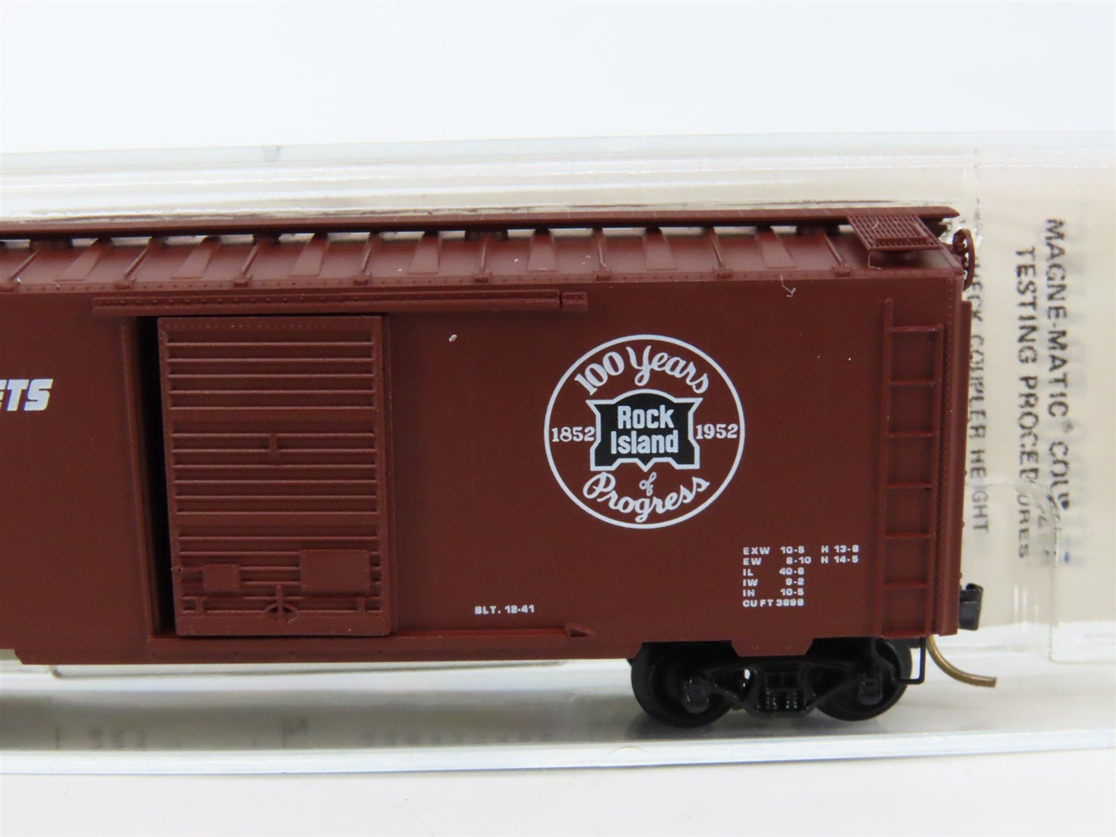 N Scale Kadee Micro-Trains MTL 20700 RI Route Of The Rockets 40' Box Car #48325