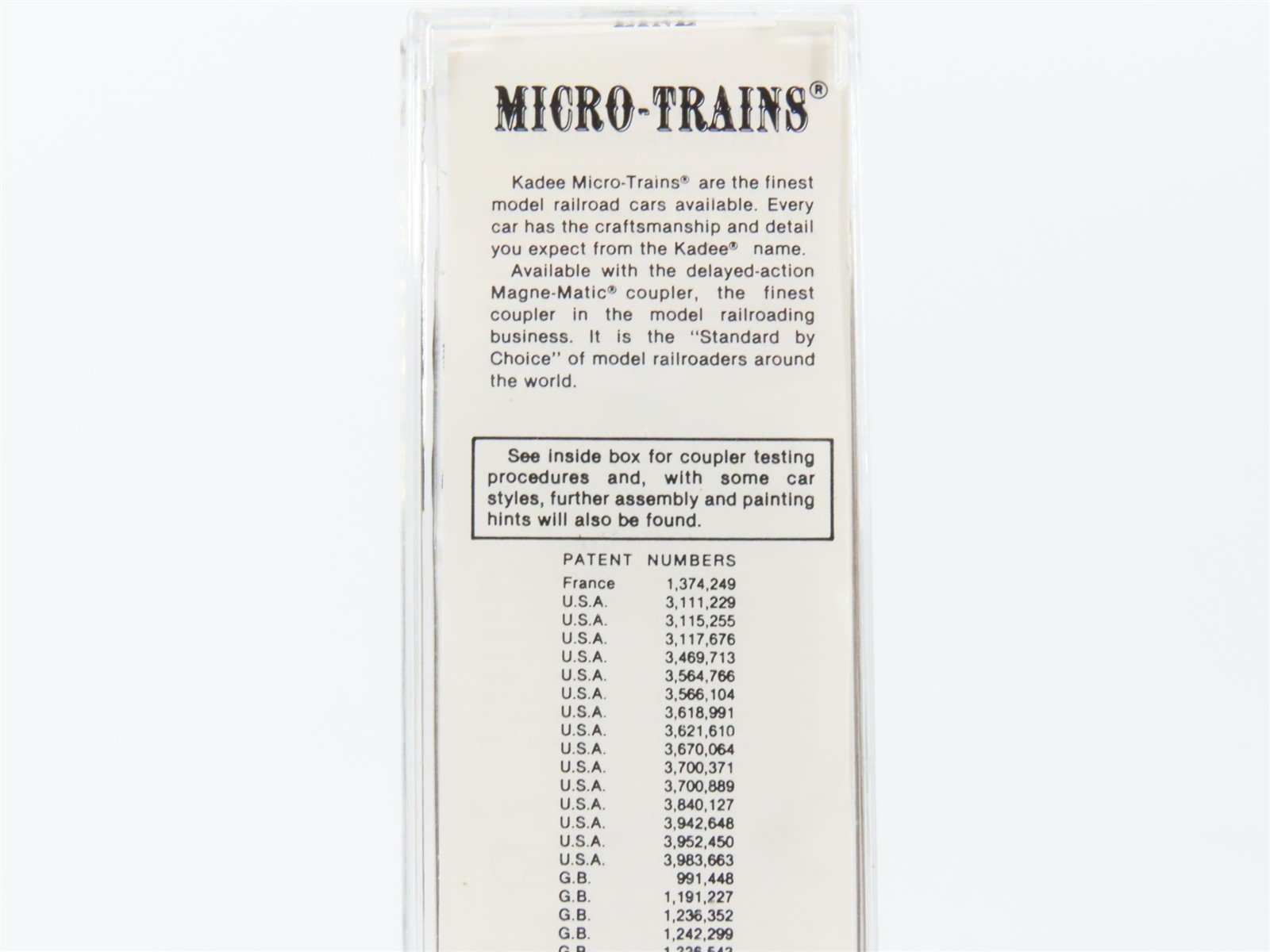 N Scale Kadee Micro-Trains MTL 20700 RI Route Of The Rockets 40' Box Car #48325