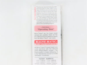 N Scale Micro-Trains MTL 20780 PRR Pennsylvania 40' Single Door Box Car #603125