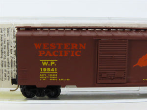 N Kadee Micro-Trains MTL 20800 WP Western Pacific Feather 40' Box Car #19541