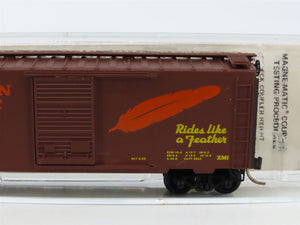 N Kadee Micro-Trains MTL 20800 WP Western Pacific Feather 40' Box Car #19541