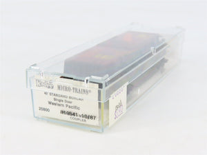 N Kadee Micro-Trains MTL 20800 WP Western Pacific Feather 40' Box Car #19541