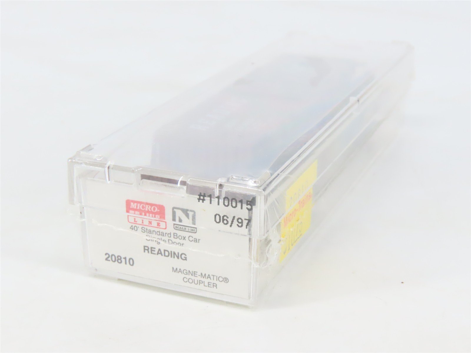 N Scale Micro-Trains MTL 20810 RDG Reading Lines 40' Single Door Box Car #110015