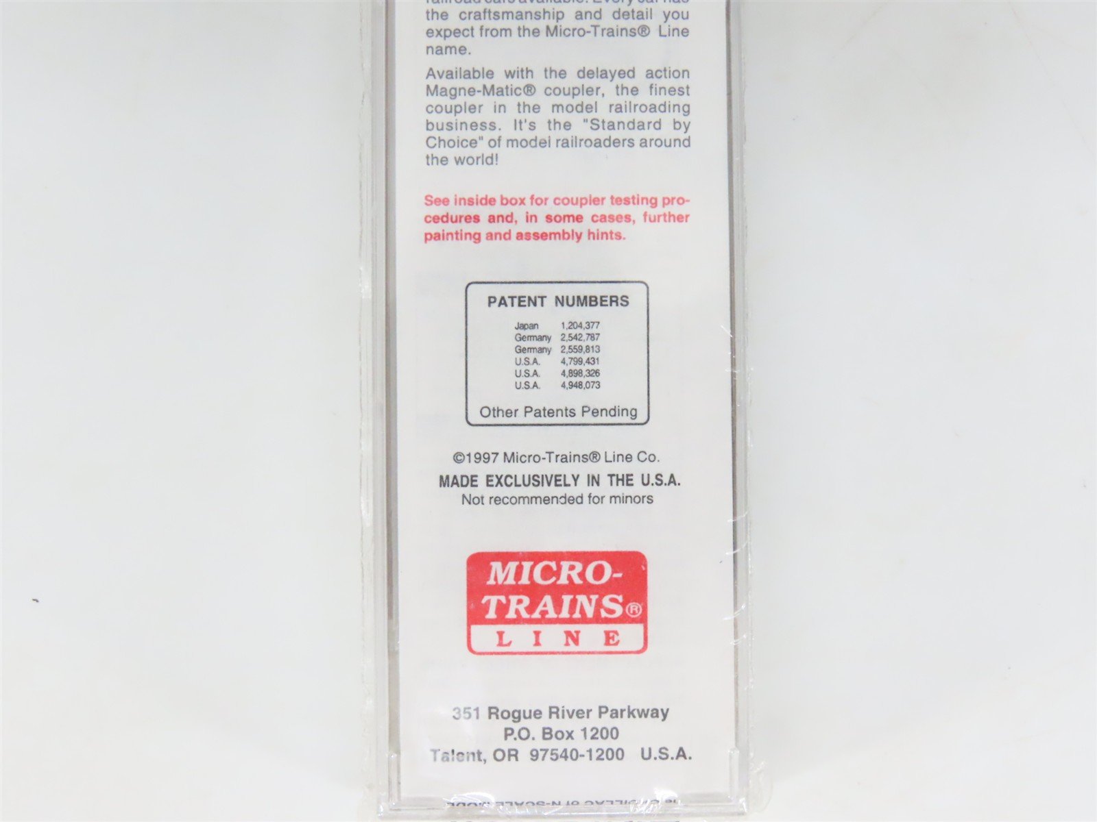 N Scale Micro-Trains MTL 20810 RDG Reading Lines 40' Single Door Box Car #110015