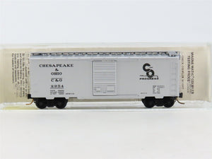 N Kadee Micro-Trains MTL 20820 C&O Chesapeake & Ohio Progress 40' Box Car #2954