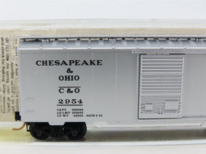 N Kadee Micro-Trains MTL 20820 C&O Chesapeake & Ohio Progress 40' Box Car #2954
