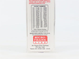N Scale Micro-Trains MTL 20780 PRR Pennsylvania 40' Single Door Box Car #603116