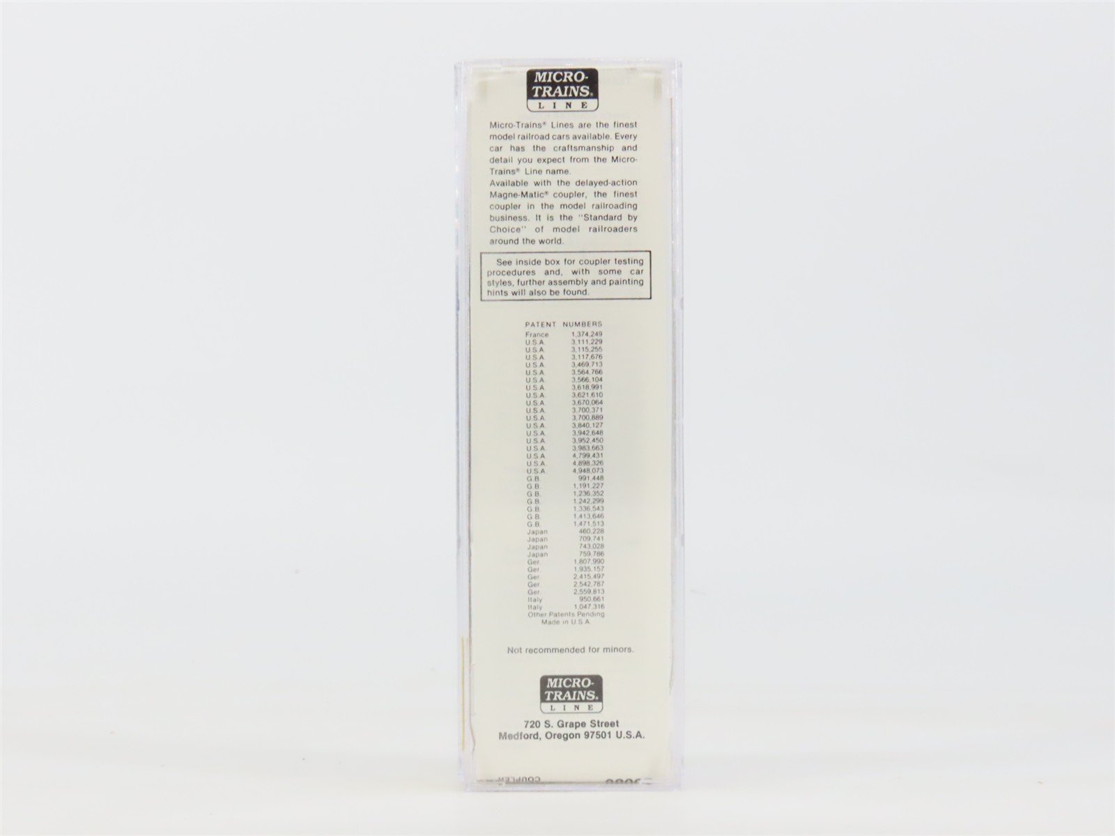 N Scale Micro-Trains MTL 20086 Micro-Trains Line 40' Single Door Box Car #1991