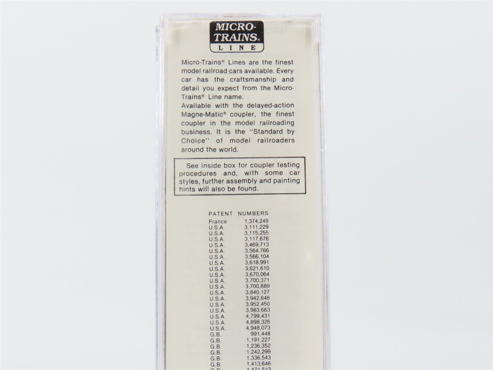 N Scale Micro-Trains MTL 20086 Micro-Trains Line 40' Single Door Box Car #1991