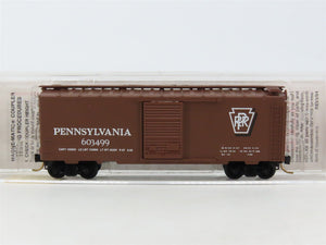 N Scale Micro-Trains MTL 20780/3 PRR Pennsylvania 40' Single Door Boxcar #603499