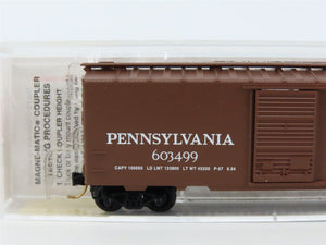 N Scale Micro-Trains MTL 20780/3 PRR Pennsylvania 40' Single Door Boxcar #603499
