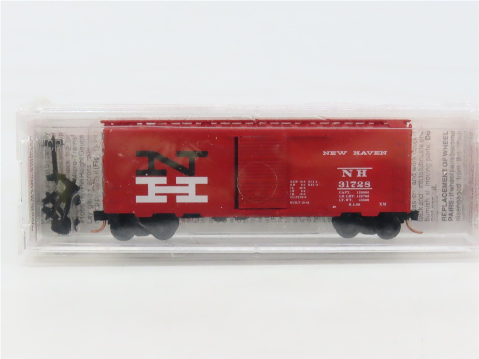 N Scale Micro-Trains MTL 20830 NH New Haven 40' Single Door Box Car #31728