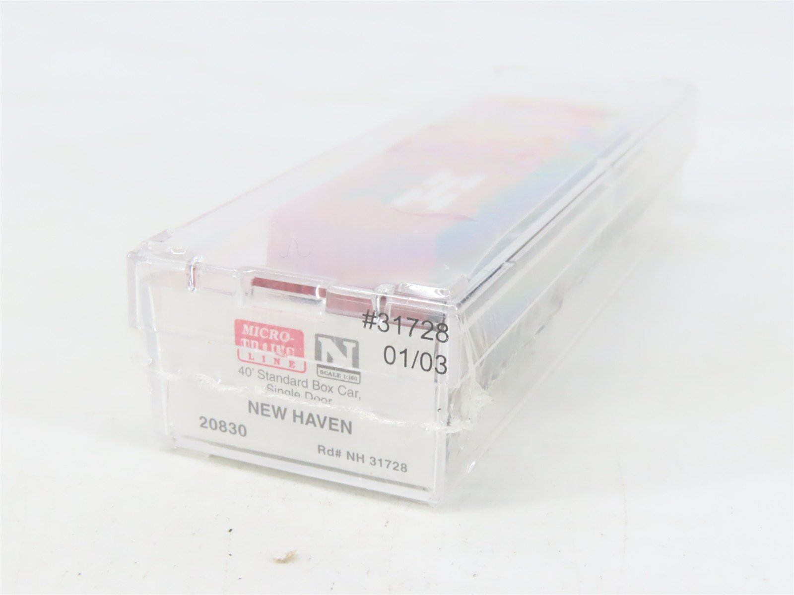 N Scale Micro-Trains MTL 20830 NH New Haven 40' Single Door Box Car #31728