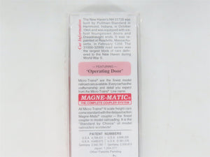 N Scale Micro-Trains MTL 20830 NH New Haven 40' Single Door Box Car #31728